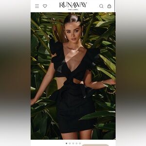 Seven wonders black Nassau mini dress